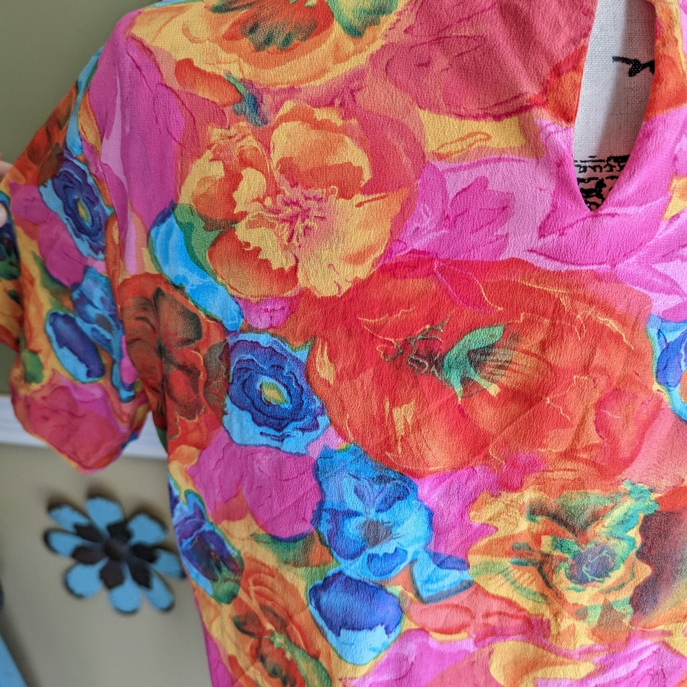 Color FX silk top - Picture 5 of 9